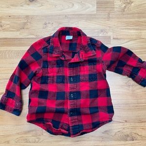 Flannel buffalo plaid